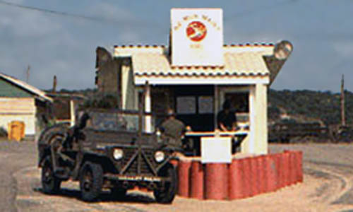 3. Cam Ranh Bay AB, Gate. 2. Cam Ranh Bay AB, Gate. Photographer: Ken Hopkins, 412th Munitions Maintenance Squadron. 1967-1968.