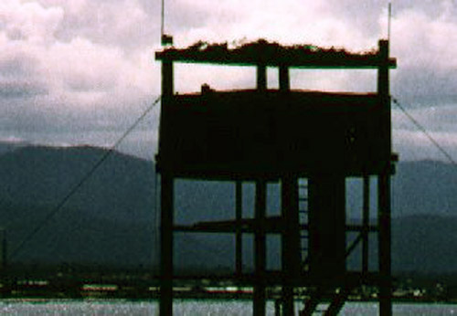 14. Biên Hòa AB, Tower Oscar-43. Close up. Photo by: David Dobson, LM 231, CRB, 12th TFW/483rd SPS. 1970-1971.