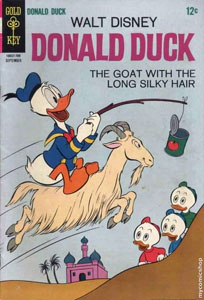 Donald Duck comic book, 1968.