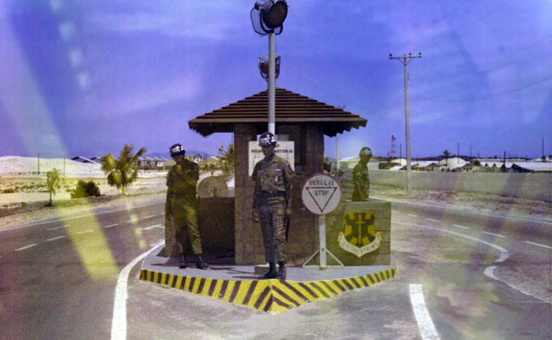 17. Cam Ranh Bay AB, Main Gate. 1968.