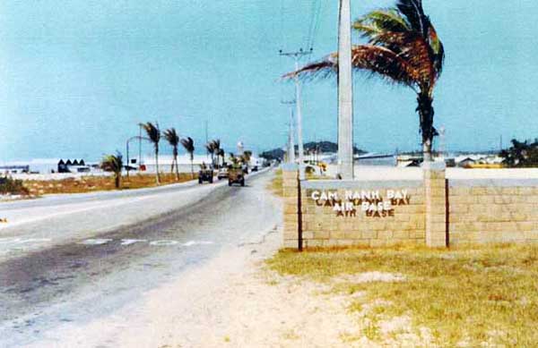 12. Cam Ranh Bay AB, Main Gate.