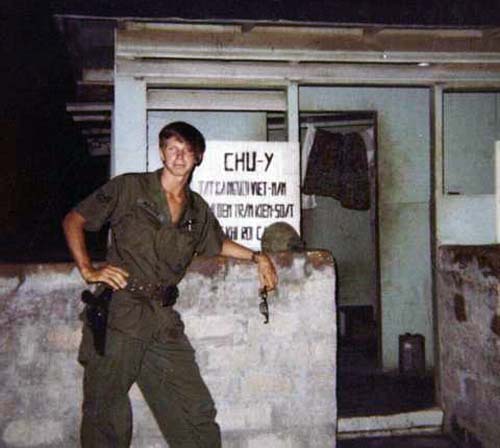 13. Cam Ranh Bay AB, Gate. Airman Bill Morris. (Photographer unknown)