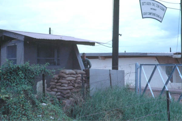 Đông Hà, 1/Det 620th TAC CON Sqdn. USAF Compound. (Photographer unknown)