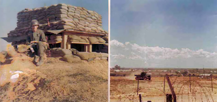 1. Đông Hà Air Base, Perimeter Bunker and road.