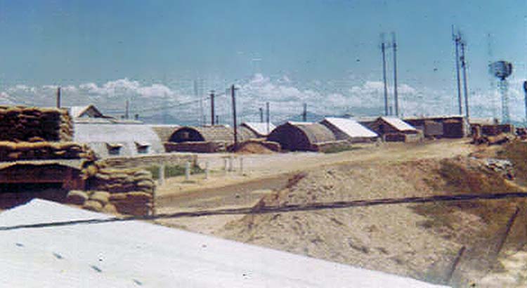 4. Đông Hà Air Base, Quonset Huts and radar.