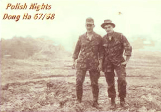 Mark Kolbinsky an myself at Đông Hà. Mark won the Bronze star on Feb. 22, 1968. After we left our hole in the ground, Mark went to the South East, encountered wounded and under heavy artillery fire carried them to D-Med.