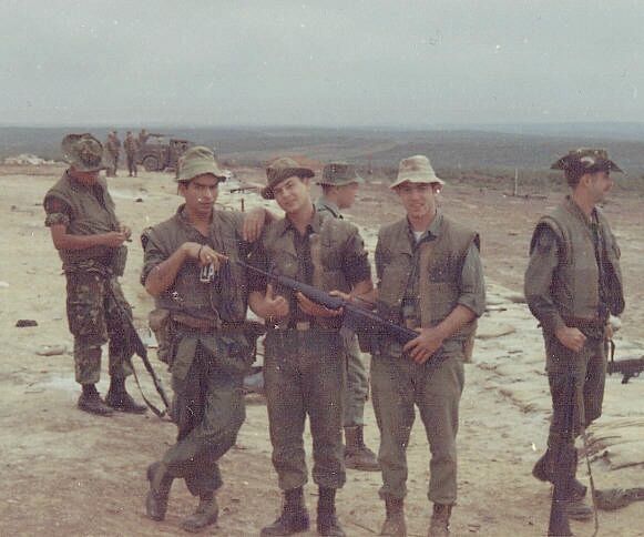 Mark Kolbinsky an myself at Đông Hà. Mark won the Bronze star on Feb. 22, 1968. After we left our hole in the ground, Mark went to the South East, encountered wounded and under heavy artillery fire carried them to D-Med.