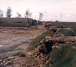 Đông Hà Air Field AB, Berm, Eastside of Compound