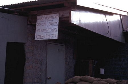 3. Đông Hà Air Field: USAF Dispensary; Sick Call; Immunization; Emergency's.