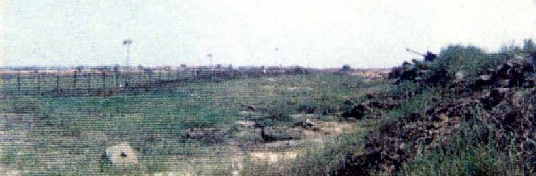 2. Đông Hà Air Field: Bunker-14 daylight view of perimeter. Photo by: Frank Lewicki, DET DH, 1/366th SPS, 1967-1968.