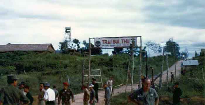 Trai Bui Thu a fire base about 20 miles or so from Đà Nẵng.