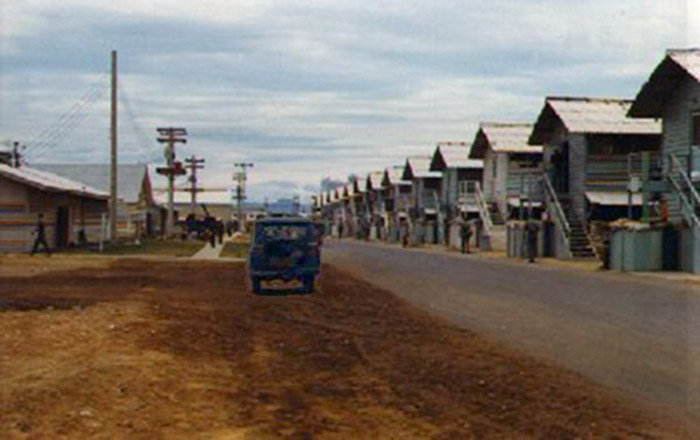 1. Đà Nẵng Air Base: Gunfighter Village. Photo by Alan Ellison, 1968. Photo by Alan Ellison, 1968.