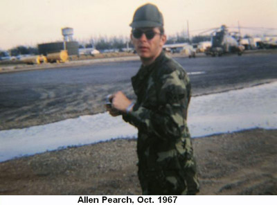 Đà Nẵng Air Base: Allen Pearch, flight line, Oct. 1967.