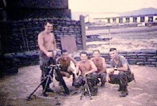 [3] Mortar Team with the 81mm tube and a captured 60mm mortar, courtesy of the 1st MP BAT, 1st USMC Div, Đà Nẵng. 