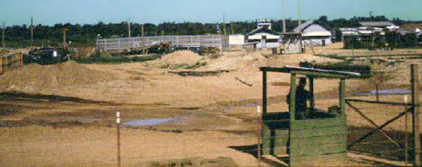 7. Da Nang AB, K-9 Kennels Control Post. Photo by: Don Poss, LM 37. K-9, 1965-1966.