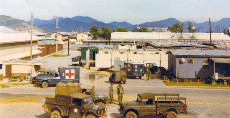 6. Đà Nẵng Air Base: 366th SPS, Our Medical Hospital. Photo by Konrad F. Kottke, 1971-1972.