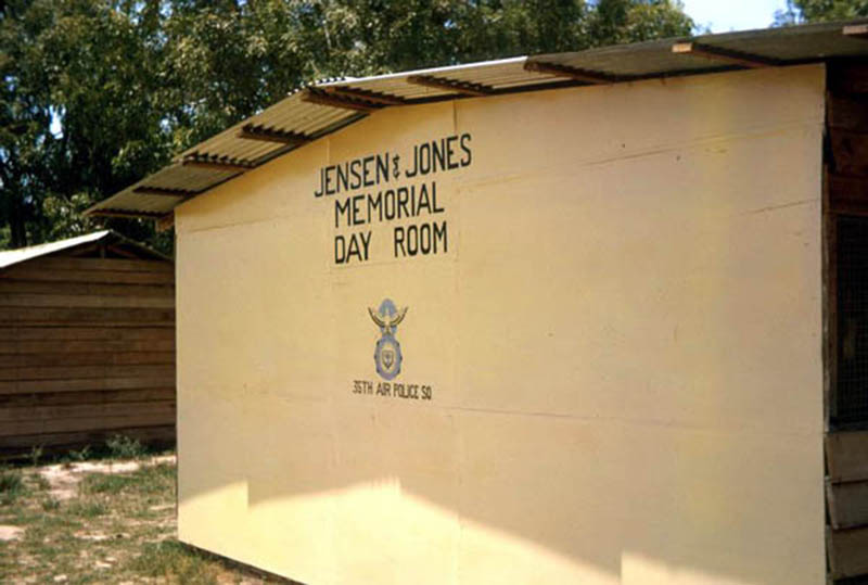 25. Đà Nẵng AB, 366th SPS. Jensen and Jones Memorial Day Room, 35th APS. Photo by: James Paul Mashburn 1966-1967.