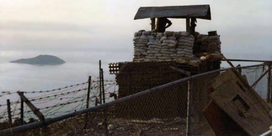 1. Monkey Mountain Gate, Đà Nẵng AB. 205mmb Bunker post. Photo courtesy of WarDogs.com. 1968.