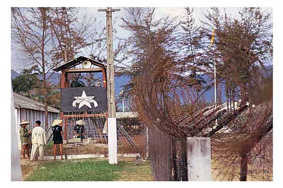 2. Đà Nẵng Air Base: POW Camp. Photo by Don Poss. 1965-1966.