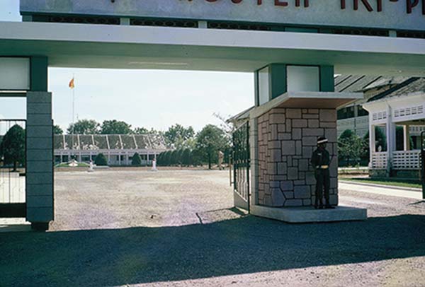 38. China Beach, Đà Nẵng: Close up of ARVN gate guard.