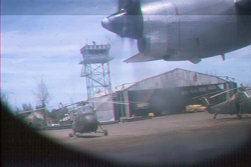1. Đà Nẵng AB, DEROS:</strong> DEROS-DAY! Boarded C-130 for flight to TSN and the Freedom Bird to LAX, Los Angeles, California. 1966.