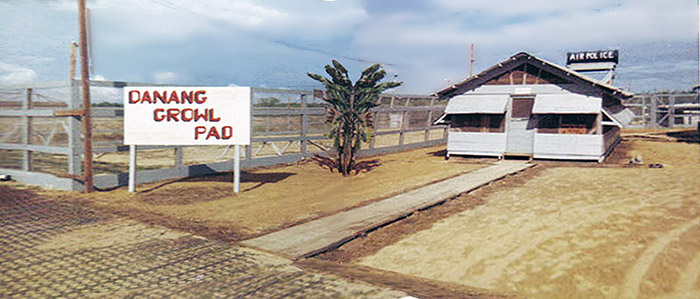 3. Đà Nẵng AB, K-9 Growl Pad: Growl Pad's new office building. 1965.