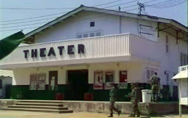 9. Đà Nẵng AB: Base Theater. ZULU was playing the day I was there. 1965.