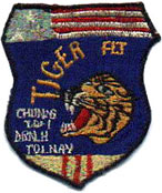 Tiger Flight Patch that I wore when I was on Tiger Flt. at Tuy Hoa AB in 1968, 31st SPS .