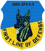 The USAF was the first service to use K-9 in Vietnam. 