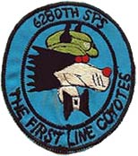 6280th SPS, THE FIRST LINE COYOTES, Takhli RTAFB, 1972-73