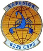 822nd CSPS, SAFESIDE, Phan Rang Air Base: 1968-69