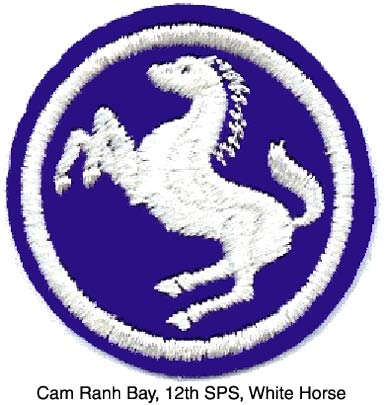 CRB:12th SPS White Horse Patch