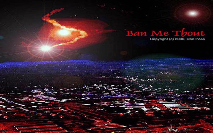 Ban Mê Thuột Air Field, parachute flares, Tet 1968: composite by: Don Poss