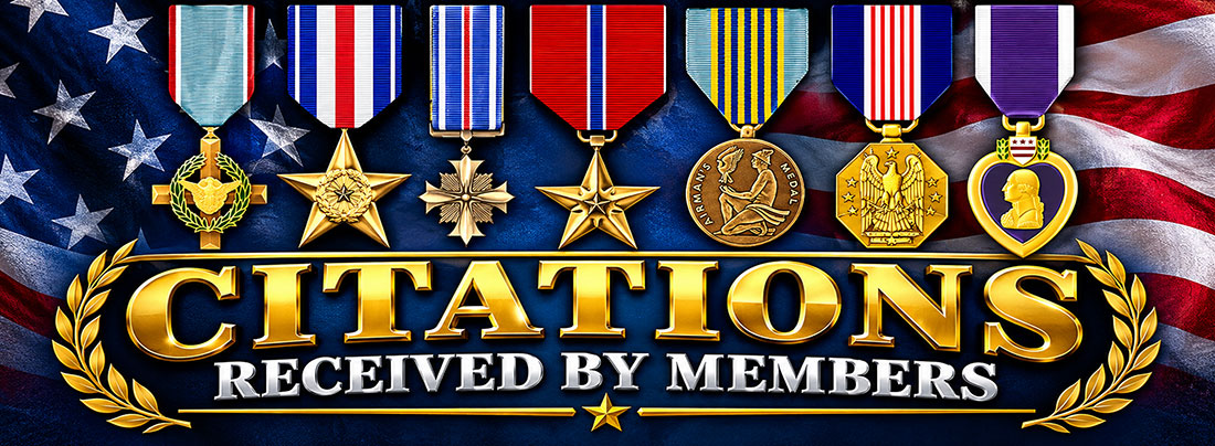 Vietnam Security Police Association Citations Received By Members