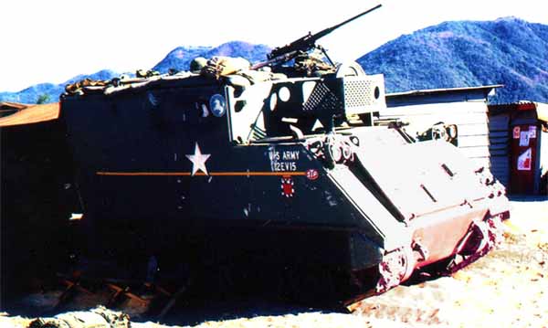 7. Nha Trang AB, U.S. Army: New Armor with .50cal. 1968-1969. Photo by: Bruce Thompson, Randy Vuletich, NT, 14th SPS. 1968; 1969.