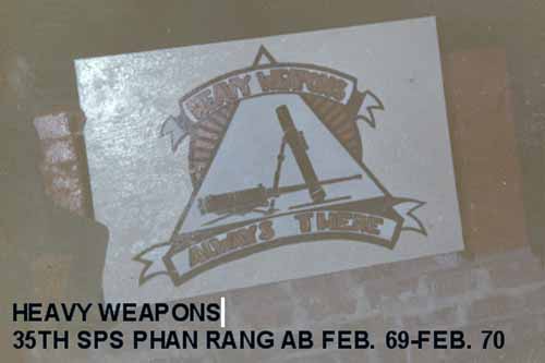 9. Phan Rang Air Base: Heavy Weapons, 35th SPS. Feb 1969-1970. Photo by: Richard Garcia, LM 82, PR, 35th SPS. 1969-1970.
