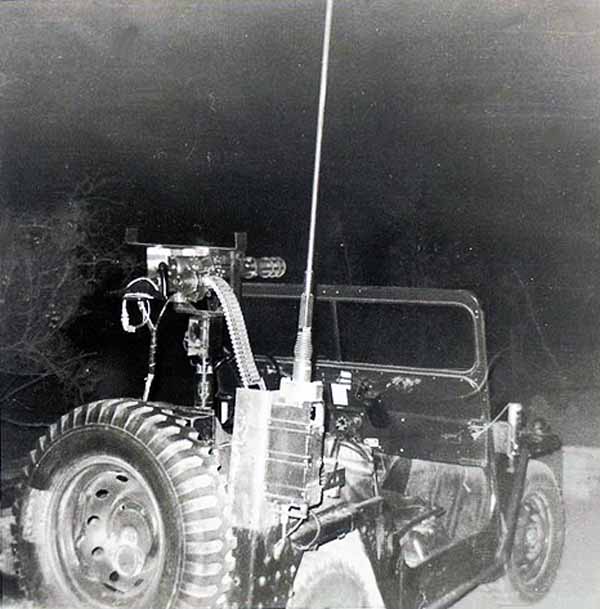 3. Phan Rang Air Base: QRT Gatlin Gun. 1970. Photo by: Phil Sperflage. 1970.