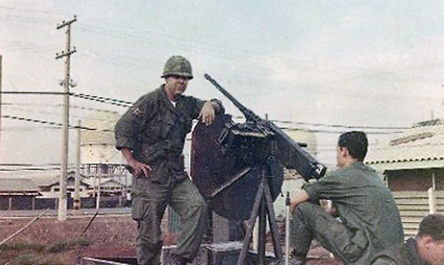 19. Tan Son Nhut AB, 377th SPS Special Weapoons Unit Convoy. 1968. Photo by: Larry Blades, TSN, 377th SPS, 1967-1968.