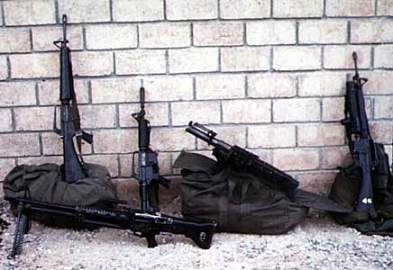 8. Tuy Hoa AB, QRT Weapons. Photo by: Domenic Sebben, NT, 14th SPS; TUY, 31st SPS, 1969-1970.