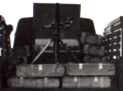 16. Tuy Hoa AB, SP 81mm Mortar Truck (close up). Photo by: Sheperd,TUY, 31st SPS.