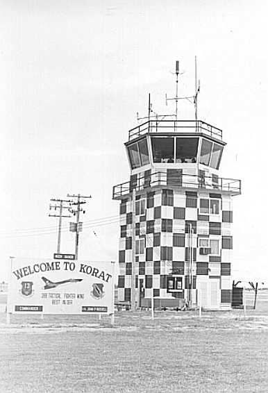 1. Korat RTAFB Control Tower. Photo Courtesy of Korat Mainpage.