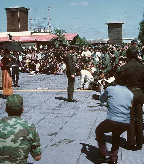 20. NKP RTAFB: Royal Thai King acknowledges subjects.