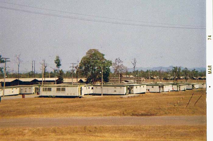 8. NKP RTAFB: Billeting Quarters at NKP. Photo by John Schwendler. 1974-1975.