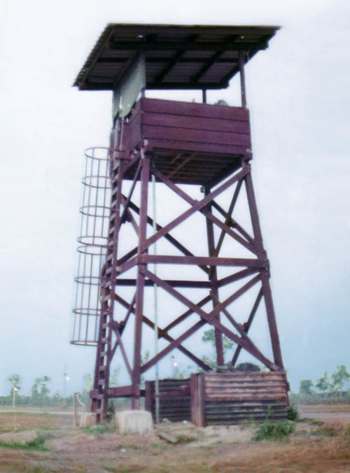 1. U-Tapao RTAFB, Main Gate. Closeup. Photo by: Unknown.