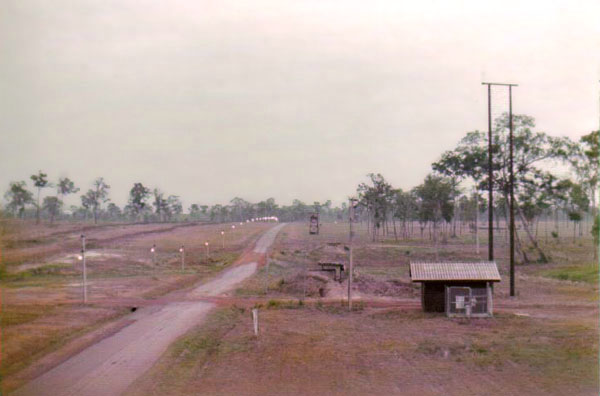 1. U-Tapao RTAFB, Main Gate. Closeup. Photo by: Unknown.