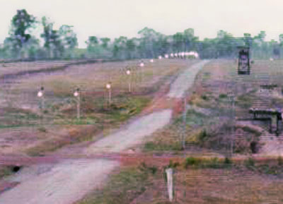 1. U-Tapao RTAFB, Main Gate. Closeup. Photo by: Unknown.