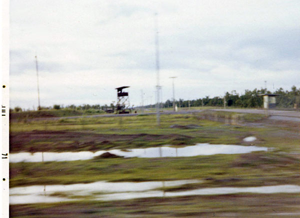 13. NKP RTAFB: Perimeter Tower. Photo by Wilfred Wright. 1971.