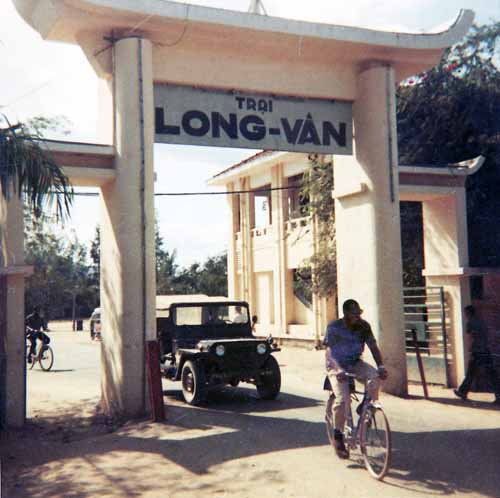 Photo #10 (Nha Trang, Long Van): The Main Gate at Nha Trang Air Base (Long Van).