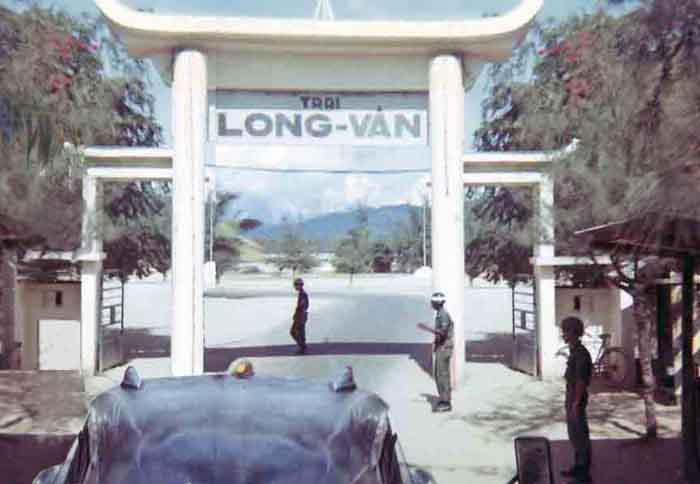 Photo #10 (Nha Trang, Long Van): The Main Gate at Nha Trang Air Base (Long Van).