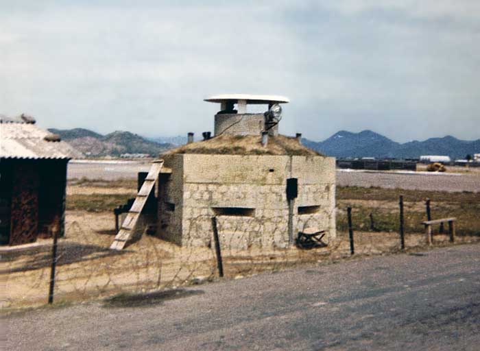10. Nha Trang AB. 6253rd APS CSC Bunker. Photo by: Glen H. Myers, NT, 6253 APS 14th SPS; PR 35th SPS; DN, 366th SPS. 1965-1966; 1971-1971.